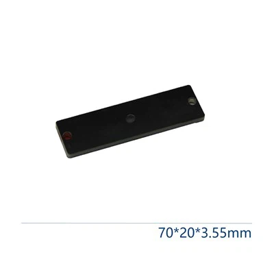 uhf علامة مضادة للمعادن 70*20*3. 55 277 m